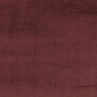 Velour, Bordeaux - Fabric Only